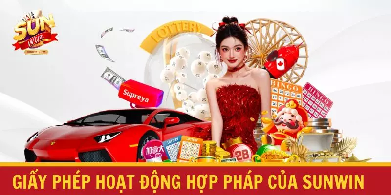 Giấy phép hoạt động hợp pháp của SUNWIN