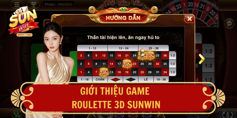 Giới thiệu game Roulette 3D SUNWIN
