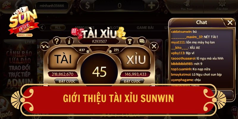Giới thiệu Tài Xỉu SUNWIN