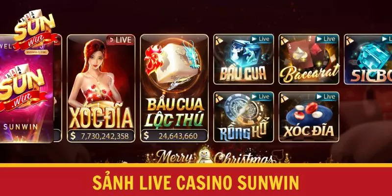 Sảnh Live Casino SUNWIN
