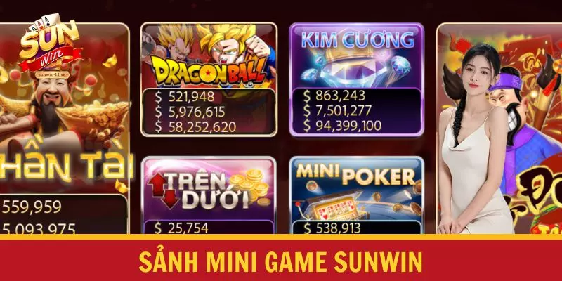 Sảnh mini game SUNWIN