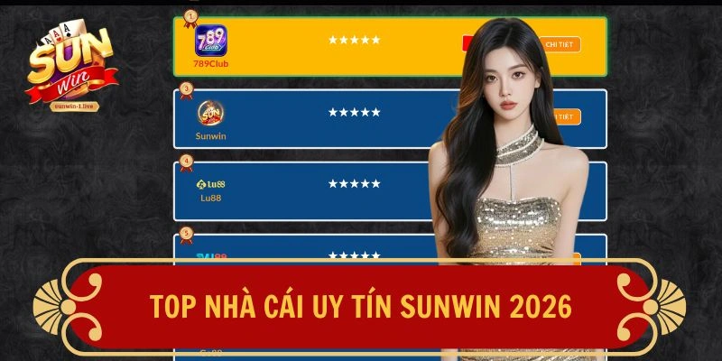 Top nhà cái uy tín SUNWIN 2026